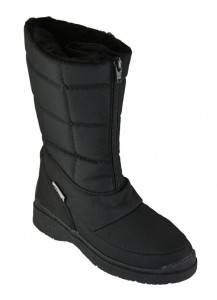 DOPOSCI IN TESSUTO NYLON NERO IMPERMEAB.