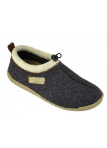 PANTOFOLA CHIUSA FELTRINO LANA THISTLE