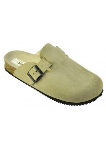 CIABATTONE FIBBIA IN CROSTA BEIGE