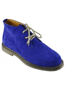 POLACCO TIPO CLARK CAMOSCIO BLUETTE