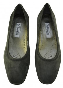 SCARPA DECOLLETE CAMOSCIO ANTRACITE