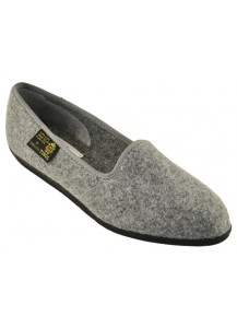 4 PANTOFOLA FELTRO GRIGIO MZ 662
