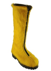 STIVALE CON CERNIERA CAVALLINO GIALLO