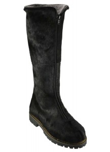 STIVALE CON CERNIERA CAVALLINO NERO