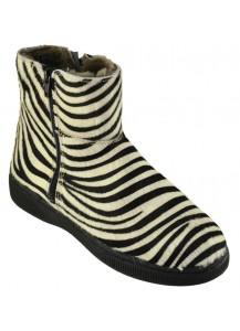 STIVALETTO CON 2 CERN. CAVALLINO ZEBRA