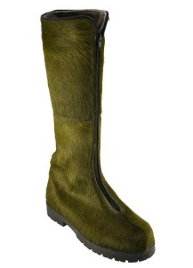 STIVALE CON CERNIERA CAVALLINO VERDE