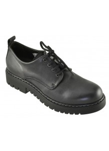 SCARPA DERBY ALLACC. VITELLO NERO