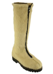 STIVALE CON CERNIERA CAVALLINO PAGLIA