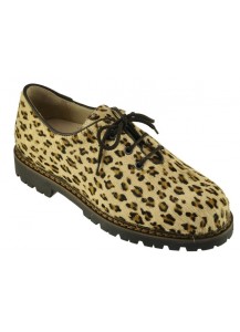 SCARPA ALLACC.CAVALLINO LEOPARDATO BEIGE