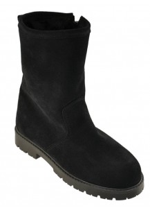 STIVALETTO CAMOSCIO NERO FOD.MONTONE OCS