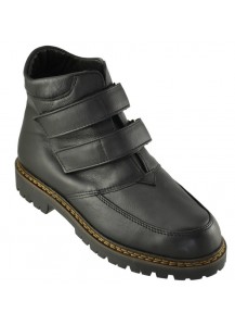 POLACCO VITELLO NERO CON 2 CINT.VELCRO