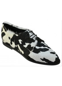 SCARPA ALLACC.CAVALLINO MUCCA NERO S.CUO