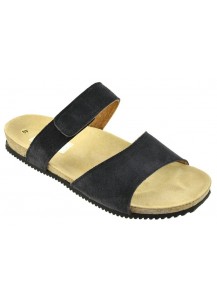 7C2 CIABATTA CINT.VELCRO CAMOSCIO NAVY