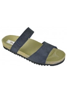 7C2 CIABATTA CINT.VELCRO CAMOSCIO OCEANO
