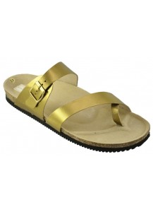 7M1 CIABATTA INFRADITO CAPR.LAM. BRONZO