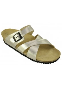 7X CIABATTA ANATOMICA CAPR.LAM. ARGENTO