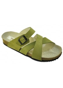 7X CIABATTA ANATOMICA NABUK KIWI