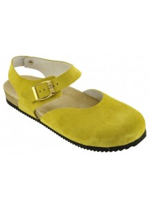 716 SANDALO P.CHIUSA FIB.CAMOSCIO LIMONE