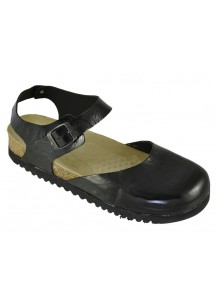 716 SANDALO P.CHIUSA FIB.NAPLAK NERO