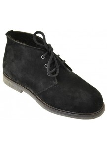 POLACCO TIPO CLARK CAMOSCIO NERO