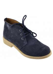 POLACCO ALLACCIATO CAM.BLU FODERA PELLE