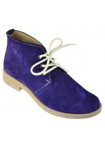 POLACCO TIPO CLARK CAMOSCIO VIOLA