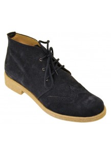POLACCO TIPO CLARK CAMOSCIO BLU SCURO