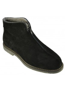 POLACCO CAMOSCIO NERO FOD.MONTONE TR CRE