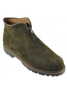 POLACCO CAMOSCIO VERDE LODEN FOD.PELLE T