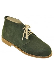 POLACCO TIPO CLARK CAMOSCIO VERDE S.CUOI