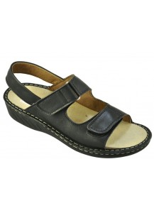 M105 SANDALO VITELLO T.MORO CINT.VELCRO