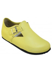 LONDON SCARPA CON FIBBIA VITELLO GIALLO